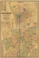 Montgomery County 1877 Wall Map, Montgomery County 1877 Wall Map